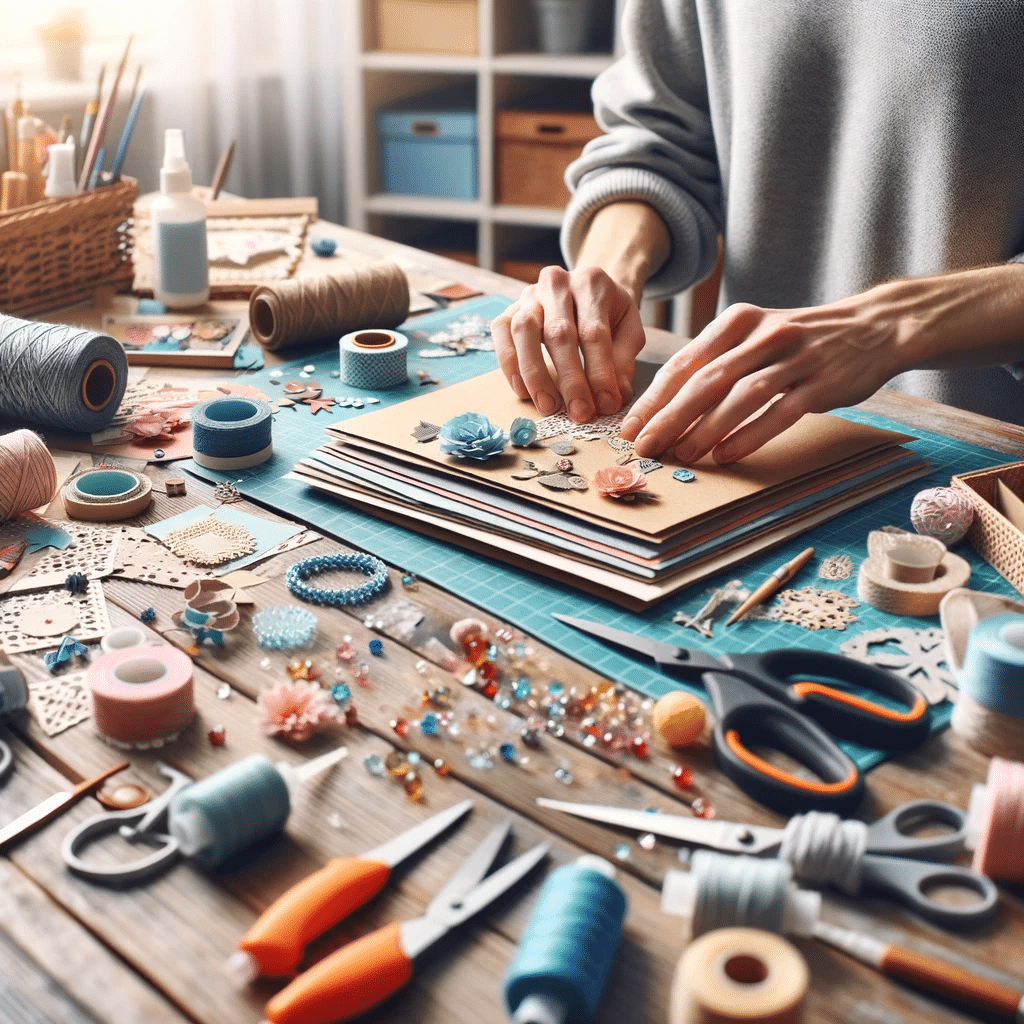 An-image-of-someone-engaged-in-crafts-representing-a-creative-and-hands-on-activity.-